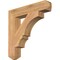 Ekena Millwork Balboa Craftsman Smooth Bracket, Western Red Cedar, 3 1/2"W x 20"D x 20"H BKT04X20X20BOA04SWR - alternate 1